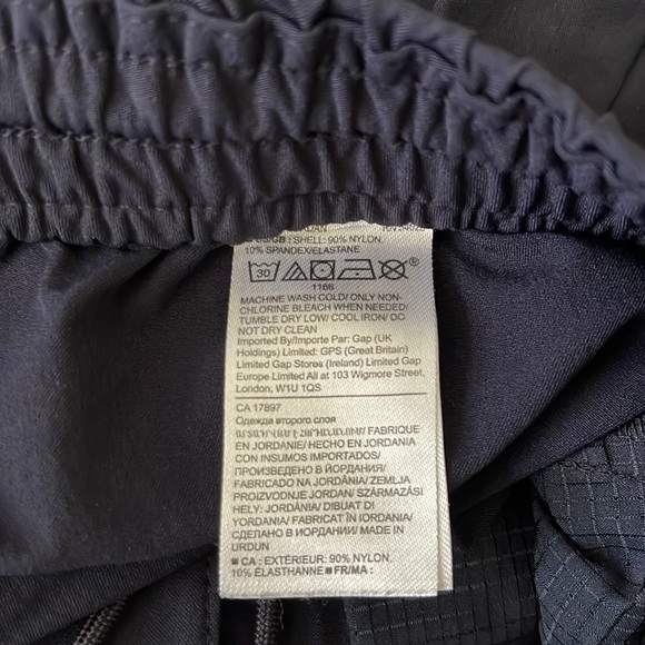 Men’s BANANA REPUBLIC 9” Navy Blue Golf Shorts Size 32 - Picture 3 of 4